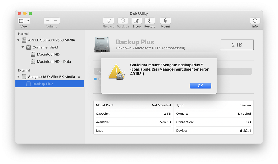 format hard drive for mac disk utility